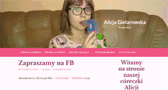 Desktop Screenshot of alicja.muko.med.pl