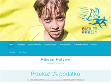 Tablet Screenshot of mikolaj.muko.med.pl