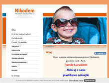 Tablet Screenshot of nikodem.muko.med.pl