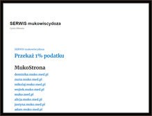 Tablet Screenshot of muko.med.pl