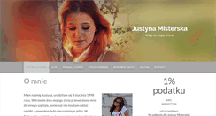 Desktop Screenshot of justyna.muko.med.pl